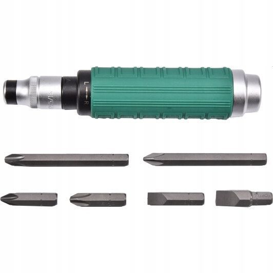 Photo Impact screwdriver for striking bits 8 pcs metal box TOPTUL GAAD0808 GAAD0808,