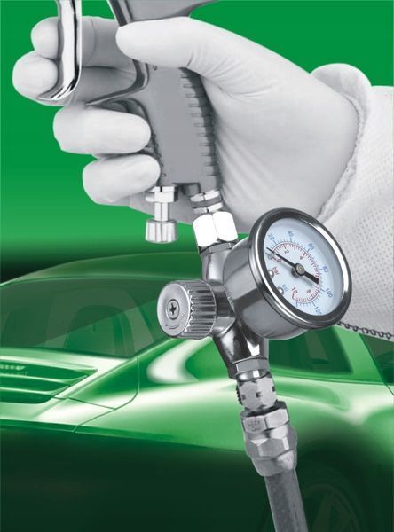 Photo Air pressure regulator 1/4" 1&ndash;10 bar for spray gun ITALCO FR5 FR5,