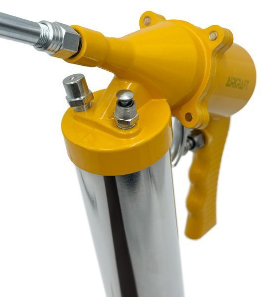 Photo Pneumatic grease gun 400 ml with hose & nozzle AIRKRAFT AT-6036 AT-6036,