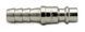 Photo Pneumatic quick coupler adapter male 10 mm steel hose plug AIRKRAFT SE3-4PH SE3-4PH, view 2,