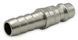 Photo Pneumatic quick coupler adapter male 10 mm steel hose plug AIRKRAFT SE3-4PH SE3-4PH, view 1,