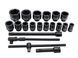 Photo Socket wrench tool set 1" with ratchet and breaker bar 21 pcs STANDART ST-1020HD ST-1020HD, view 3,