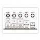 Photo Brake caliper socket set 5 pcs TOPTUL GAAG0503 GAAG0503, view 2,