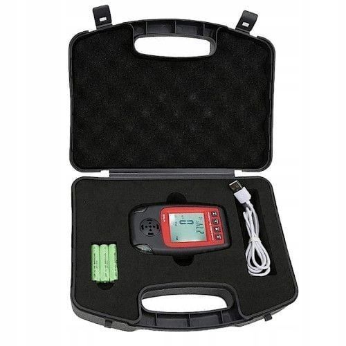 Photo Flammable gas concentration detector &ndash; exhaust gas LCD display WINTACT WT8823 WT8823,