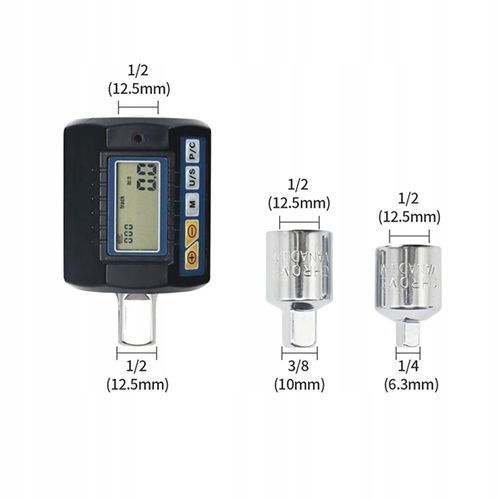 Photo Electronic torque adapter 1/2" 3/8" 1/4" 13.5&ndash;135 nm PROTESTER ANC-135 ANC-135,