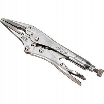 Photo Morse locking pliers 230 mm long jaws locking clamp TOPTUL DAAS1A09 DAAS1A09,