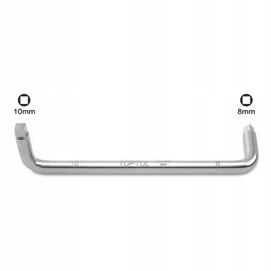 Photo Oil drain plug wrench 8&times;10 mm TOPTUL JEL-0810 JEL-0810,