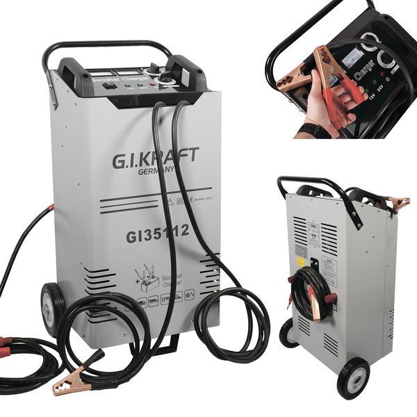 Photo Car charger 12/24V with starting function 1000A G.I.KRAFT GI35112 GI35112,