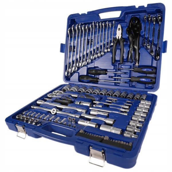 Photo Socket wrench set 101 pcs 1/4" 1/2" screwdrivers sockets ratchets STANDART ST-0101 ST-0101,
