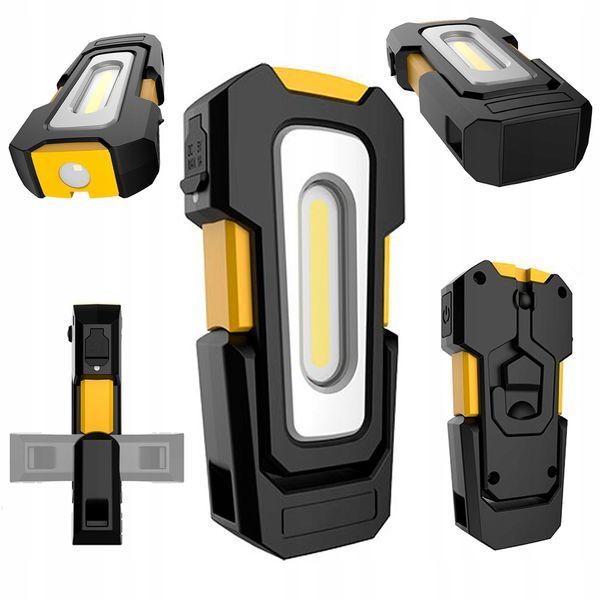 Photo Cob led workshop flashlight multifunctional with magnet PROTESTER L-0303W L-0303W,