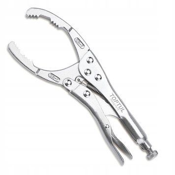 Photo Locking plier-type oil filter wrench 53&ndash;118 mm mole-type for oil filters TOPTUL DMAC1A10 DMAC1A10,