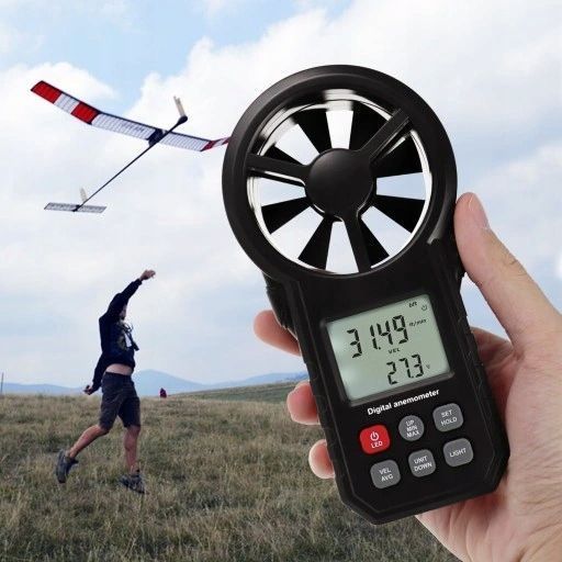 Photo Anemometer &ndash; wind and temperature meter for air conditioning WINTACT WT87A WT87A,