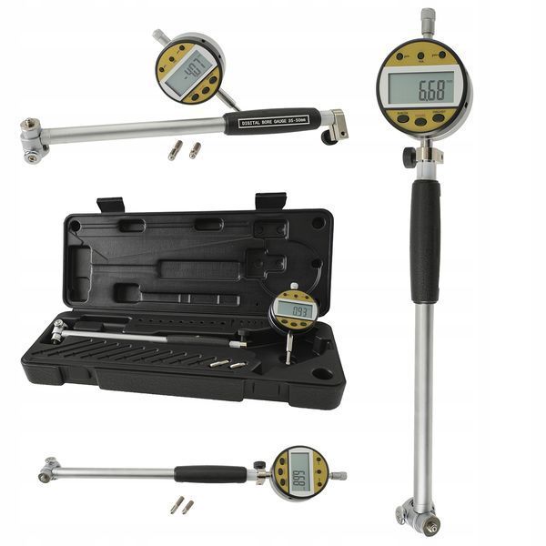 Photo Digital bore gauge with indicator 35&ndash;50 mm PROTESTER 5336-50 5336-50,