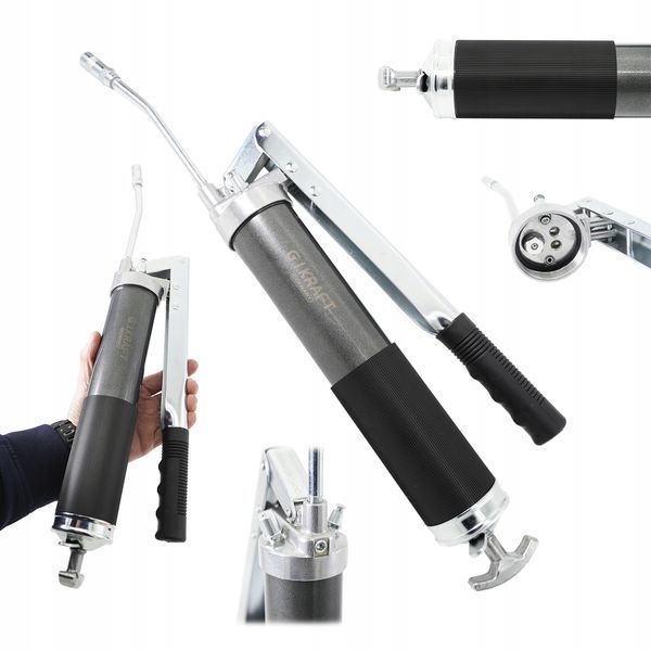 Zdjęcie Smarownica ręczna warsztatowa 2 tłoki towotnica tawotnica 400 ml G.I.KRAFT KTPL-479 KTPL-479,