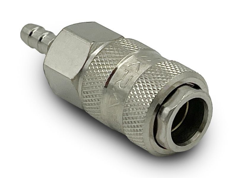 Zdjęcie Szybkozłącze pneumatyczne gniazdo wąż 6 mm szybkozłączka pneumatyczna AIRKRAFT SE1-2SH SE1-2SH,