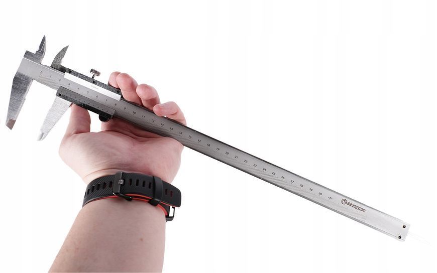 Photo Vernier caliper 300mm analog with case STANDART SVC0330 SVC0330,