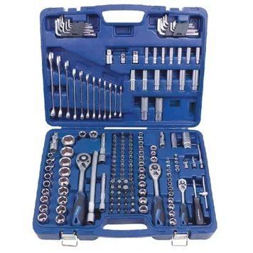Photo Socket wrench tool set 1/4" 1/2" 3/8" with ratchets 175 pcs STANDART ST-0175 ST-0175,