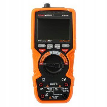 Photo Digital universal multimeter with NCV &ndash; PEAKMETER PM118C PM118C,