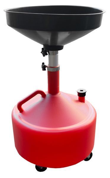 Photo Oil drainer 30L with plastic funnel adjustable 760&ndash;1625 mm G.I.KRAFT HDP-30 HDP-30,