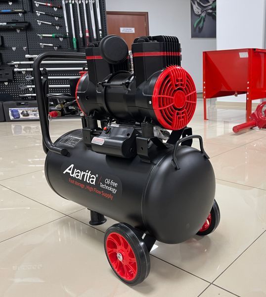 Фото Безмасляний компресор 24 л 8 бар 220V сепаратор AUARITA 2-1450F24-220 2-1450F24-220,