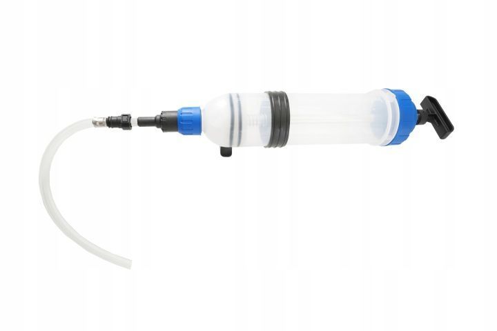 Photo Manual fluid extractor 1500 ml / 1.5 L oil syringe fluid suction extractor STANDART MPFS1500 MPFS1500,