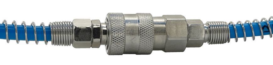 Zdjęcie Wąż przew&oacute;d 5.5x8 mm 5 m spiralny poliuretanowy pneumatyczny do kompresora AIRKRAFT AHC46-A AHC46-A,