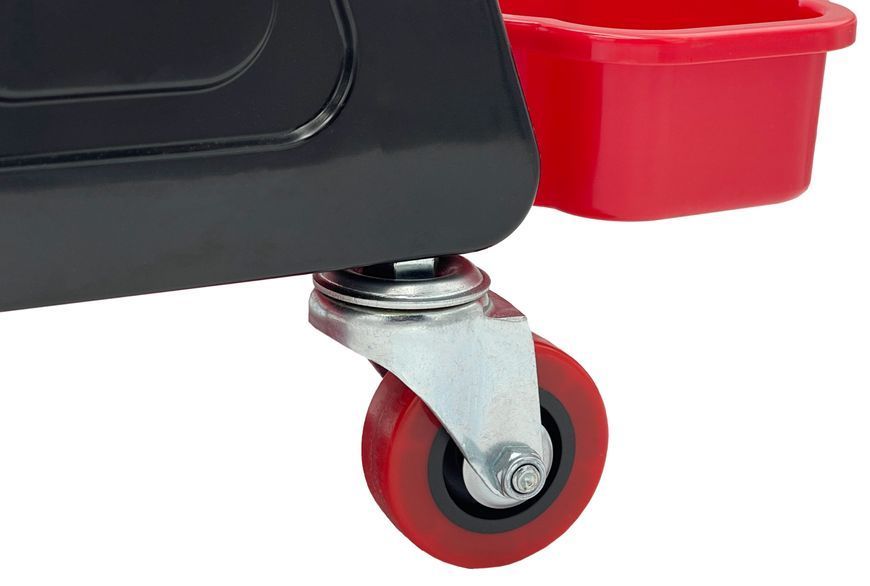 Photo Workshop stool with tool shelf on wheels G.I.KRAFT GI36001 GI36001,