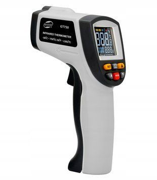 Photo Infrared non-contact laser thermometer pyrometer -50&hellip;+750&deg;C BENETECH GT750 GT750,