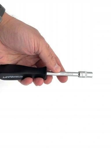 Zdjęcie Zestaw narzędzi kluczy nasadowych 108 el 1/4" 1/2" nasadek bit&oacute;w grzechotek STANDART STM-0108-6 STM-0108-6,