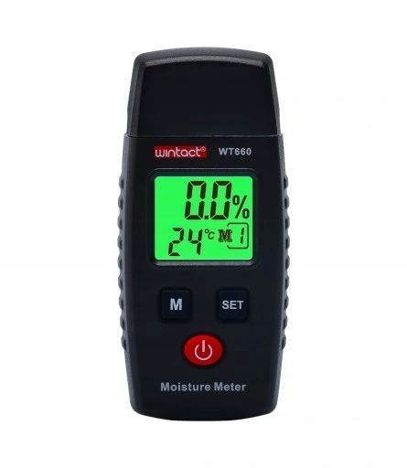 Photo Moisture meter &mdash; wood, concrete, brick, gypsum, plaster, lcd WINTACT WT660 WT660,