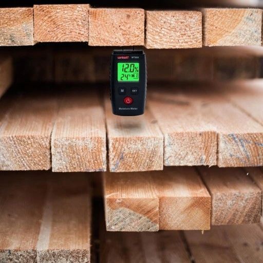 Photo Moisture meter &mdash; wood, concrete, brick, gypsum, plaster, lcd WINTACT WT660 WT660,