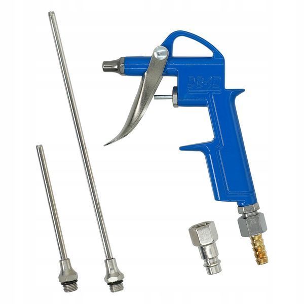 Zdjęcie Pistolet pneumatyczny do przedmuchiwania z przedłużkami 15 95 190 mm metal AIRKRAFT DG-20 DG-20,