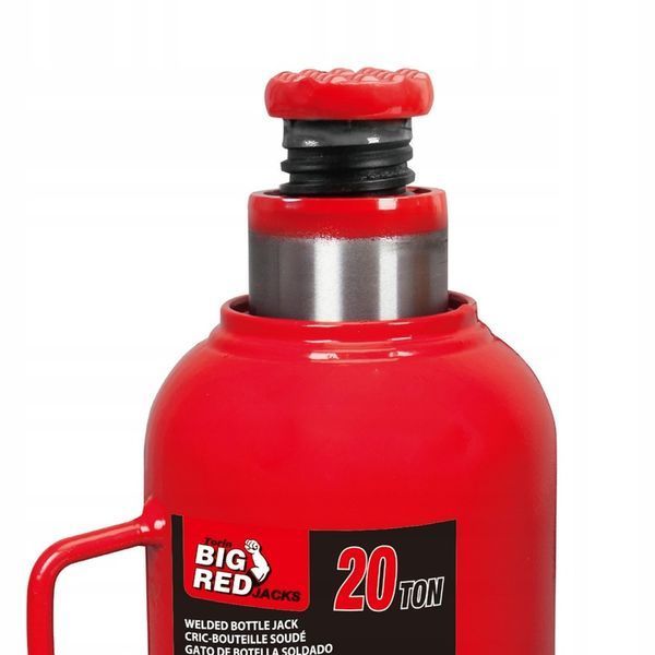 Zdjęcie Podnośnik słupkowy butelkowy 20 t 235-445 mm lewarek poziomo-pionowy TORIN TH92004C TH92004C,