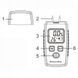 Photo Moisture meter &mdash; wood, concrete, brick, gypsum, plaster, lcd WINTACT WT660 WT660, view 11,