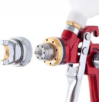 Photo Spray gun for painting hvlp 1.7 mm AUARITA AB-17G-1.7 AB-17G-1.7,