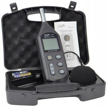 Photo Decibel meter sound level meter noise loudness intensity tester WINTACT WT1357 WT1357,