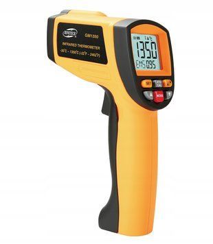Photo Infrared laser non-contact pyrometer -30 to +1350&deg;C BENETECH GM1350 GM1350,