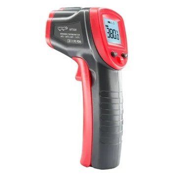 Zdjęcie Pirometr termometr bezkontaktowy laserowy bezdotykowy podczerwień -50-380&deg;C WINTACT WT320 WT320,
