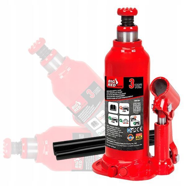 Photo Bottle jack 3 t 188&ndash;363 mm horizontal-vertical TORIN TH90304C TH90304C,