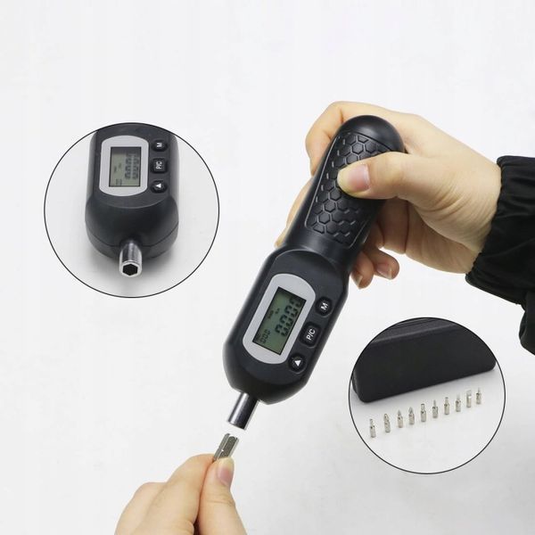 Photo Digital torque screwdriver 1/4" 1.6&ndash;8 Nm PROTESTER ANS-Y-8 ANS-Y-8,