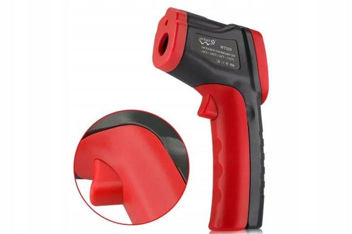 Photo Non-contact infrared laser thermometer pyrometer -50&ndash;380&deg;C WINTACT WT320 WT320,