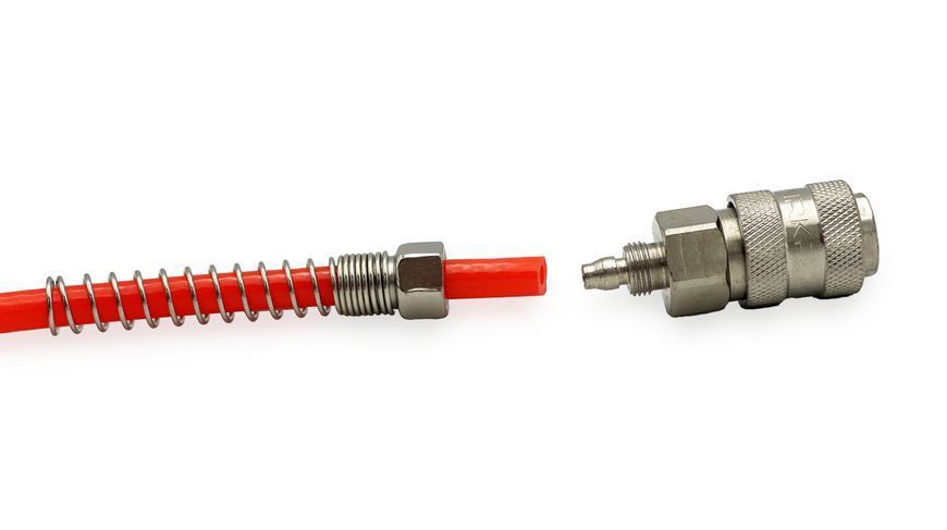 Photo Pneumatic quick coupling socket with 5.5&times;8 mm thread AHC46-A-B-C-D AIRKRAFT SE1-2SP SE1-2SP,