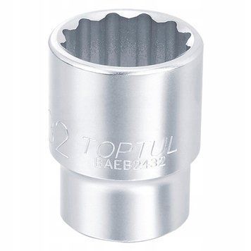 Фото Насадка дванадцятигранна 3/4" 65 мм 12-гранна TOPTUL BAEB2465 BAEB2465,