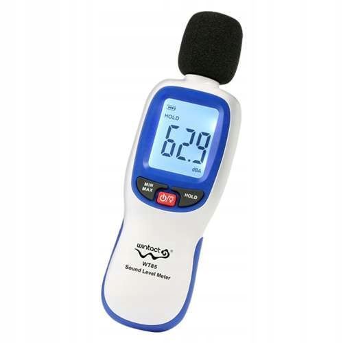 Zdjęcie Decybelomierz sonometr 30 - 130 db miernik dźwięku WINTACT WT85 WT85,