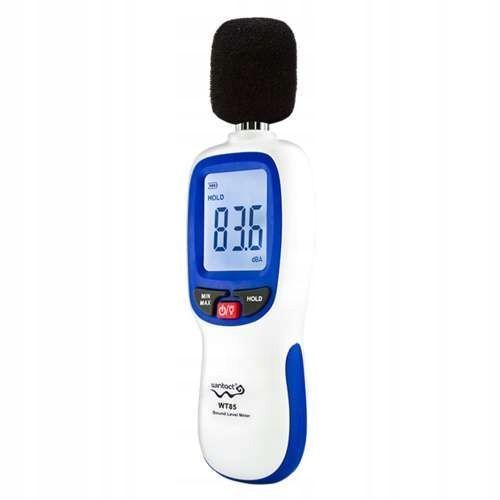 Zdjęcie Decybelomierz sonometr 30 - 130 db miernik dźwięku WINTACT WT85 WT85,