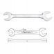 Photo Double open-end spanner 5.5&times;7 mm CR-V chrome-plated heavy-duty TOPTUL AAEJE507 AAEJE507, view 2,