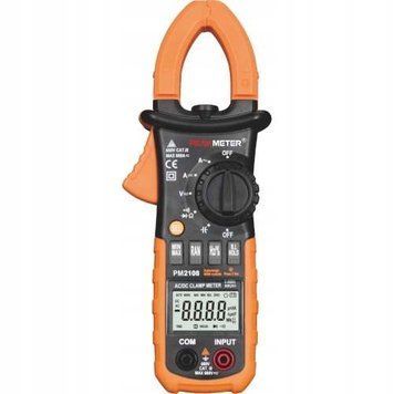 Photo Multimeter ammeter True RMS clamp current meter PEAKMETER PM2108 PM2108,