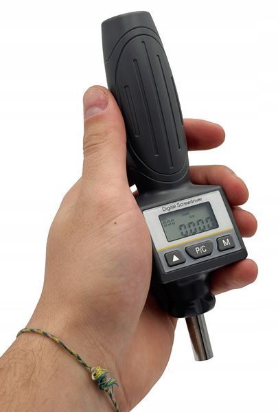 Zdjęcie Wkrętak dynamometryczny 1/4" cyfrowy 0.2 - 2 nm śrubokręt z bitami PROTESTER ANS-R-2 ANS-R-2,
