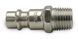 Photo Pneumatic quick coupling plug with external thread GZ 1/4" male adapter plug AIRKRAFT SE3-2PM SE3-2PM, view 1,