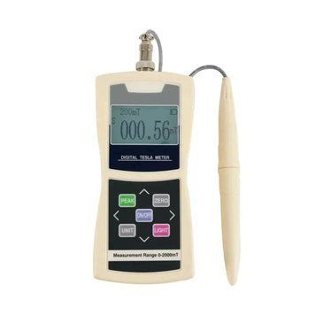 Photo Digital magnetic field meter 0&ndash;2000 mt gauss meter PROTESTER AMST-5 AMST-5,